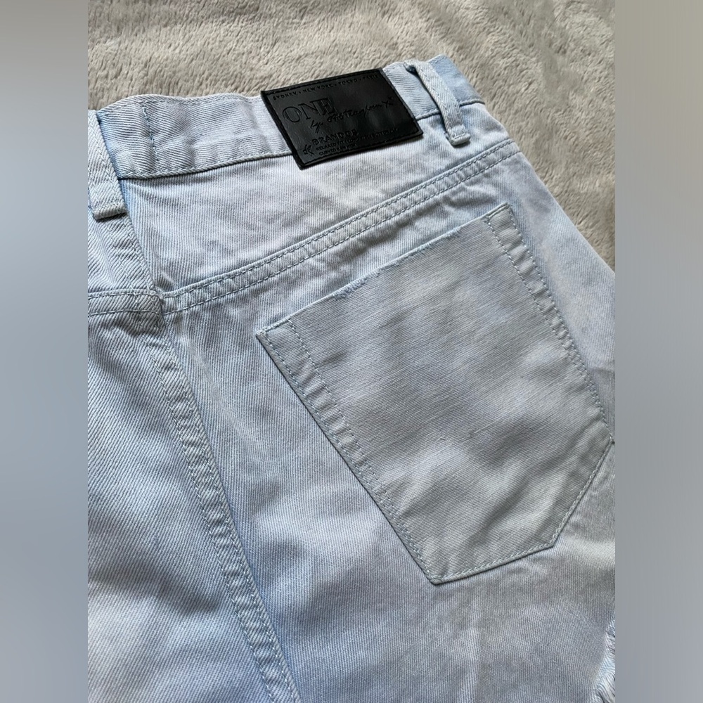 One Teaspoon Brandos Relaxed Fit Denim Shorts - Picture 4 of 7